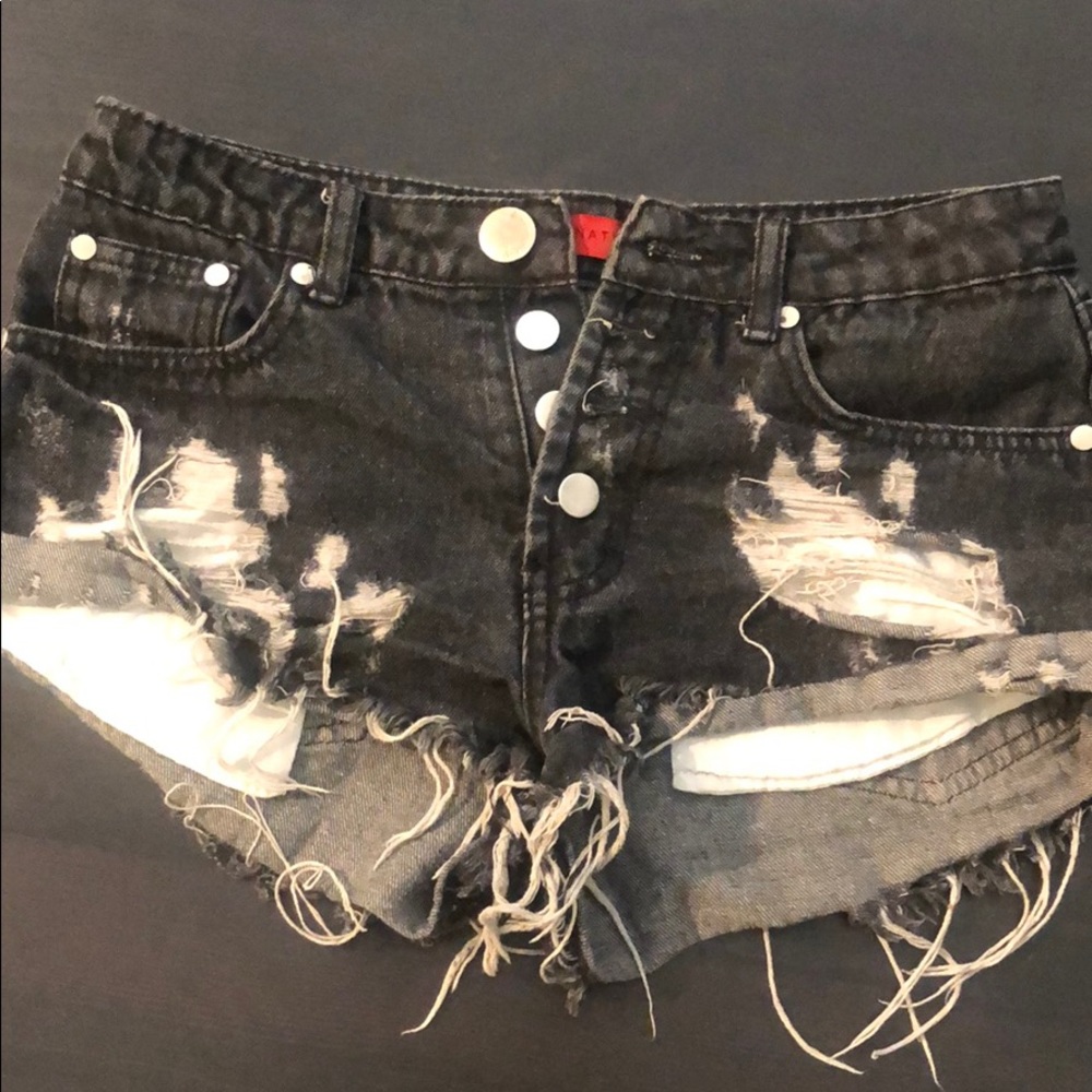 Jean shorts